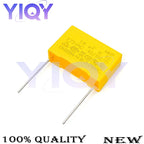 10PCS 275VAC X2 Safety capacitor 22.5MM 0.22UF 0.33UF 0.47UF 0.56UF 0.68UF 0.82UF 1UF 1.2UF 1.5UF 2.2UF Polypropylene film