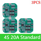BMS 3S/4S 5A 10A 20A 25A 40A 60A Li-ion Lithium Battery Charger Protection Board 18650 For Drill Motor 12V with Enhance/Balance
