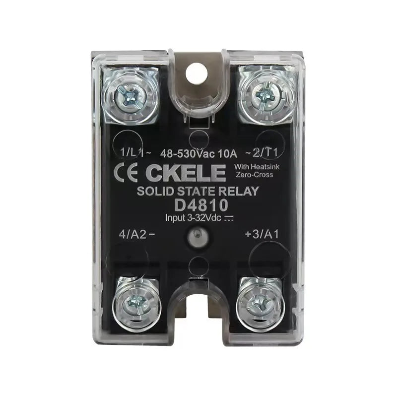 D48 Series SSR Single Phase Solid State Relay DC-AC AC-AC Control Zero Crossing AC Relay Industrial Electronic Switching Module