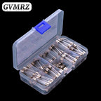 72pcs 6*30MM 0.5A-30A Glass Fuse Tubes 250V Box 0.5A 1A 2A 3A 5A 10A 15A 20A 30A 6x30MM
