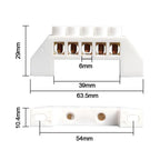 Brass Zero Row Multi-specification With Hole Screw Grounding Terminal Block Terminal Block Power Distribution Cabinet