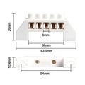 Brass Zero Row Multi-specification With Hole Screw Grounding Terminal Block Terminal Block Power Distribution Cabinet