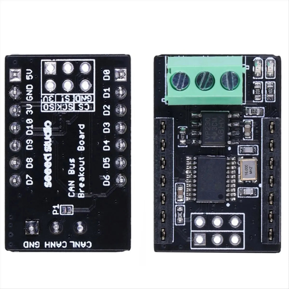Promotion For CAN Bus Breakout Board for XIAO and QT Py, MCP2515 Controller, SN65HVD230 Transceiver Chip