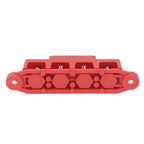 Power Distribution Block M8 Screw 4 Terminal Bus  DC 48V 250A for Automobile Boat Power Distribution Block Bus  250A
