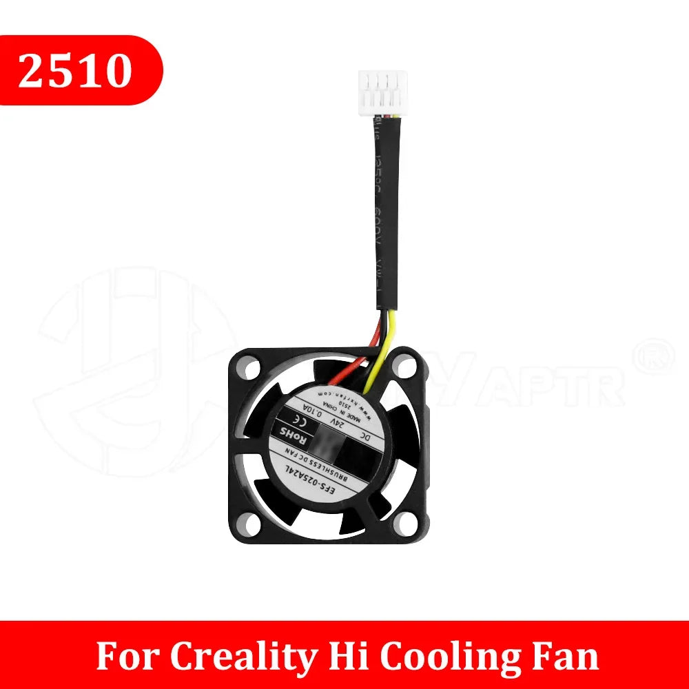 Fan For Creality Hi 2510 Cooling Fan 5015 Blower Fan DC24V Hotend Throat Auxiliary Cooling 3d Printer Accesoires