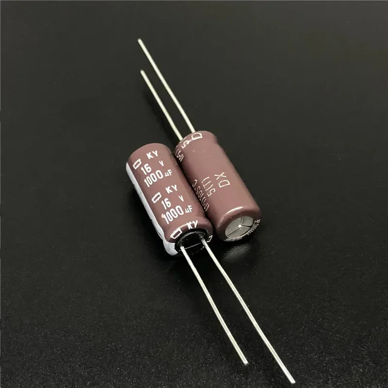 10pcs/100pcs 1000uF 16V NIPPON NCC 8x20mm KY Series Low ESR 16V1000uF motherbord Aluminum Electrolytic Capacitor