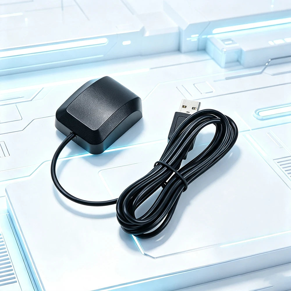 QUESCAN UBX M8 USB GPS Antenna Receiver for Android Linux Windows GPS GLONASS Galileo BeiDou Module NMEA USB GNSS Dongle NEO-M8N