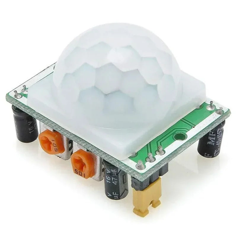 1-10pcs HC-SR501 Adjust IR Pyroelectric Infrared PIR Human Infrared Motion Sensor Detector Module for Arduino for Raspberry Pi