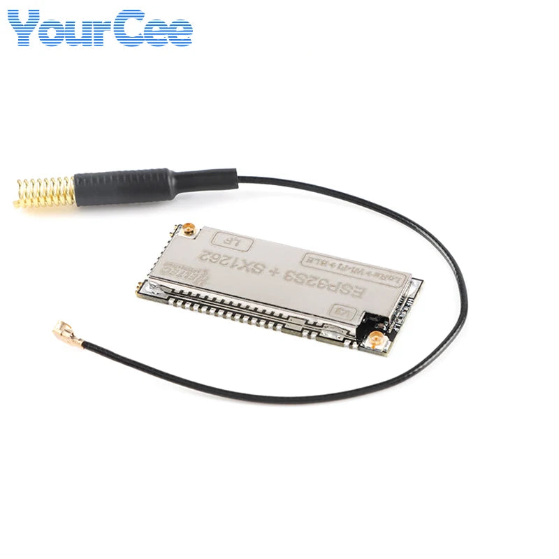 2pcs/1pc ESP32S3+SX1262 BLE LORA WiFi Wireless Module 433-510M 863-928MHZ HTIT-Wsh ESP32-S3FN8 with Antenna