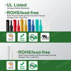 2:1 3:1 4:1 heat shrink tubes heat shrink tube kit Bag Shrinking Wrap Tubes Diy Repair Cables Heat-Shrink Pipe Assorted