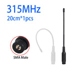 400-450MHz Antenna Signal Amplifier N7MC 433MHz LORA Gateway SMA Connector Head Soft Whip Antenna 315MHz Wireless Module Antenna