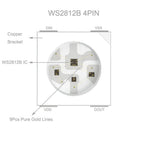 WS2811 WS2812B WS2815 WS2815 RGB LED Strip WS2812 Individually Addressable 30/60/144Pixels/Leds/m Tape Light IP30/65/67 DC5V/12V