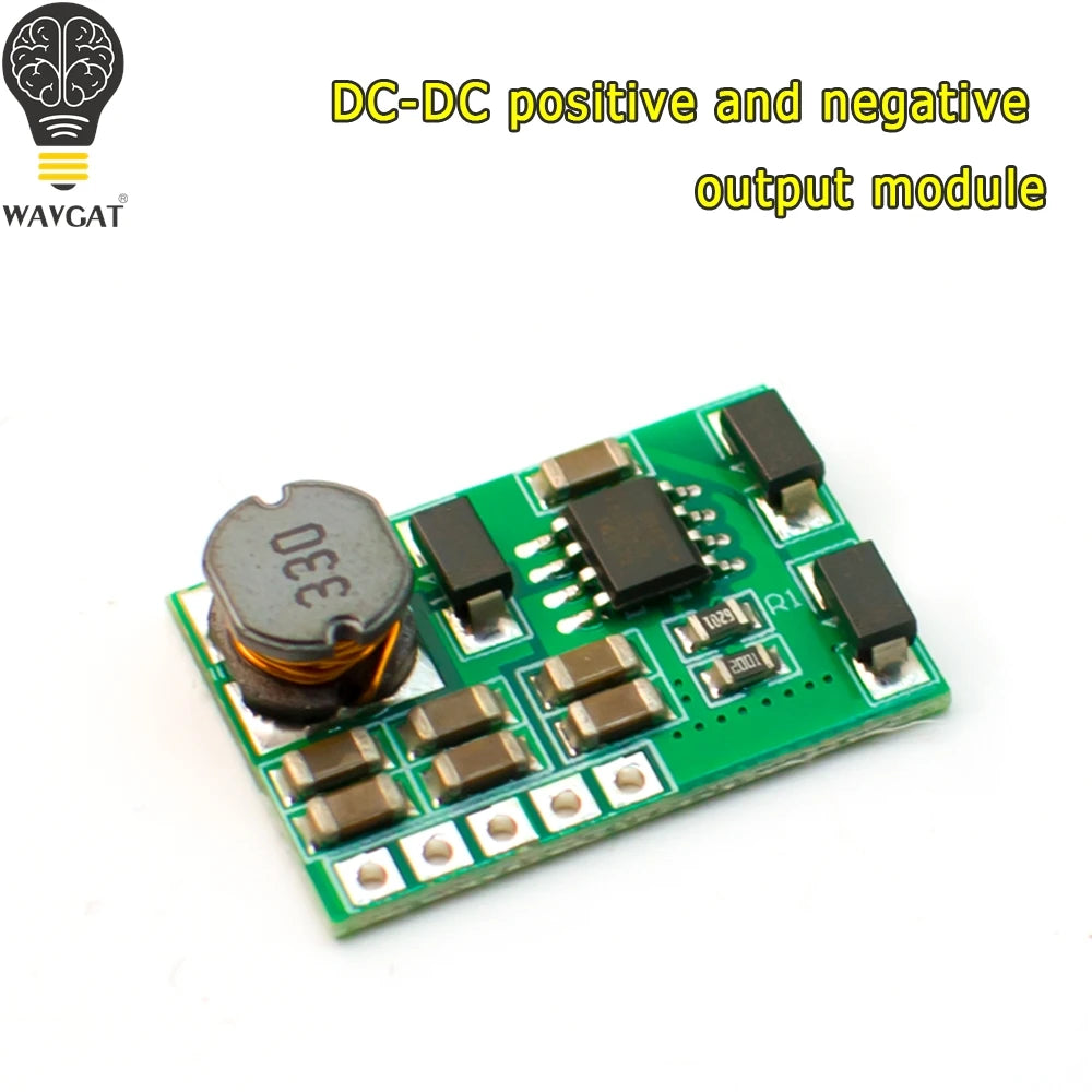 DD1718PA ± 5V 6V 9V 12V 15V 24V Positive & Negative Dual Output Power Supply DC Step-up Boost Converter Module