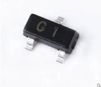 (100pcs) MMBT5551 (Marking G1) SOT-23 SMD NPN Signal Transistor Triode