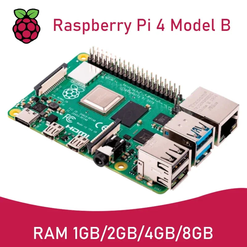 VoFSRaspberry Pi 4 Model B 1GB 2GB 4GB 8GB RAM Completely Upgraded Raspberry Pi 4B