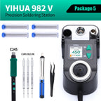 YIHUA 982-V Precision Solder Station with Fast Heating Micro Fine Tip C210 Soldering Iron Remote Control Handle