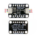 ADS1115 ADS1015 16-bit/12-bit ADC Programmable Gain Amplifier 4-channel Compatible with STEMMA QT/Qwiic