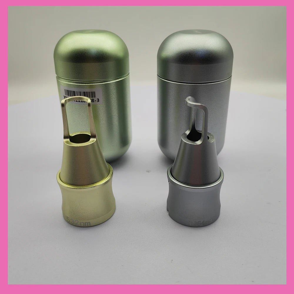 Q-Switched Laser Handle Magnetism Probe: 532nm/1064nm Bands for Tattoo, Melanin & Blue Pigment Removal, Beauty Instrument Part