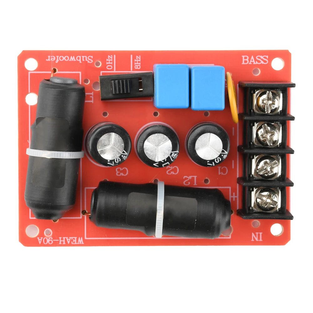 WEAH-90A 200W High Power Speaker Subwoofer Crossover Speaker Solderless Frequency Divider Module DIY Home Theater