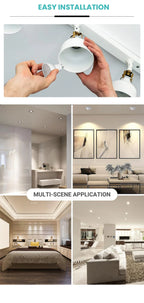 1-10PCS LED spot light GU10 AC220V LED energy saving bulb 3W 6W 9W 12W LED Lamp Spotlight Bulb 38 Degree lampara for home