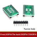 5PCS SOP Adapter Board SOIC-8 SOT23/252 SOP14/16/20/24 SOP28 IC Test Bench Experiment