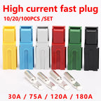 10/20Pcs 30A/75A/120A/180A 600V Power Connector Terminals For Powerpole Battery Connector Modular Power Connector
