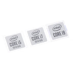 100% Brand New  5pcs 10th Generation Core I5 I7 I9 DIY Sticker Label Notebook Decoration