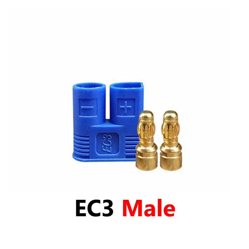 Cltgxdd 2/5/10pcs EC2 EC3 EC5 EC8 Banana Plug Battery Motor Male And Female Socket Aviation Model High Current Plug Connector