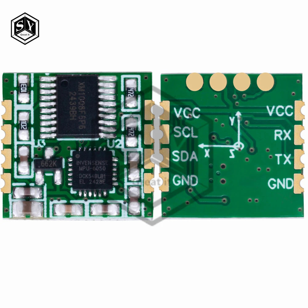 MPU6050 (6-Axis)/MPU9250 (9-Axis) Gyro Accelerometer Module – TTL/I2C/IIC Serial Port Tilt Sensor for Arduino