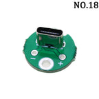 1Pcs USB 3.1 Vertical Straight Plug Double Side Positive Negative Plug Type-C Male/Female Test Board PCB Connector With Pin