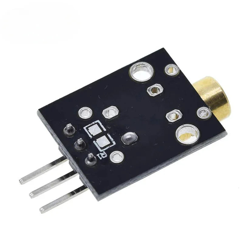10pcs KY 008 Laser Head Sensor Module 650nm 5V Dot for Arduino UNO R3 Laser Pointer DIY Project