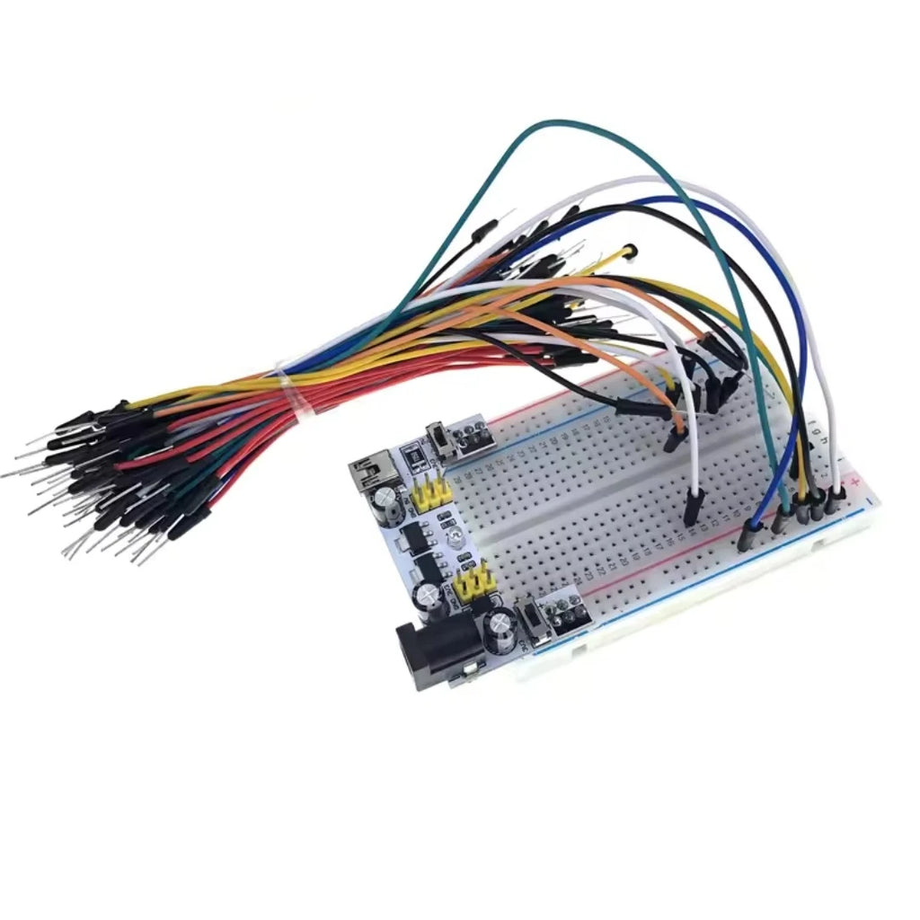 Mb-102 Mb102 Breadboard 400 830 Point Solderless Pcb Bread Board Test Develop Dupont Line Diy For Arduino Laboratory Syb-830
