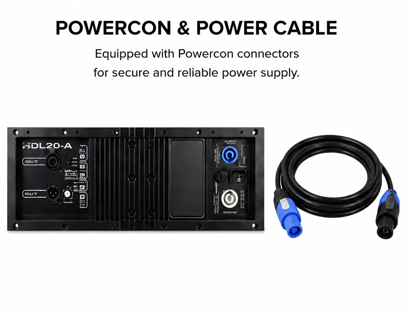 Gooermi  HDL20-A DSP Class D Power Amplifier Module for Line Array Speaker Professional PA Audio System