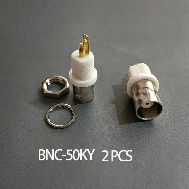 2PCS/1Set BNC to SMA Male/Female Connectors Adapter for Wireless LAN Devices Coaxial Cable WiFi or Handheld Radios