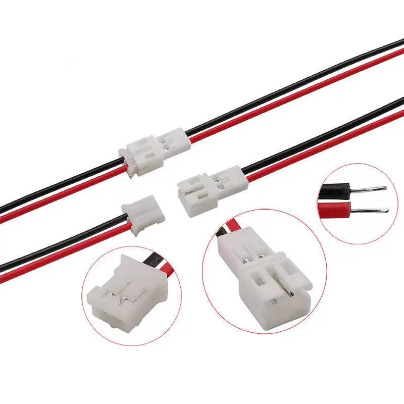 PH2.0 2.0mm 2 Pin Adapter -PH 2Pin Micro Battery Male Female Connect Plug RC Extension 26AWG PH 2mm Connector Cable