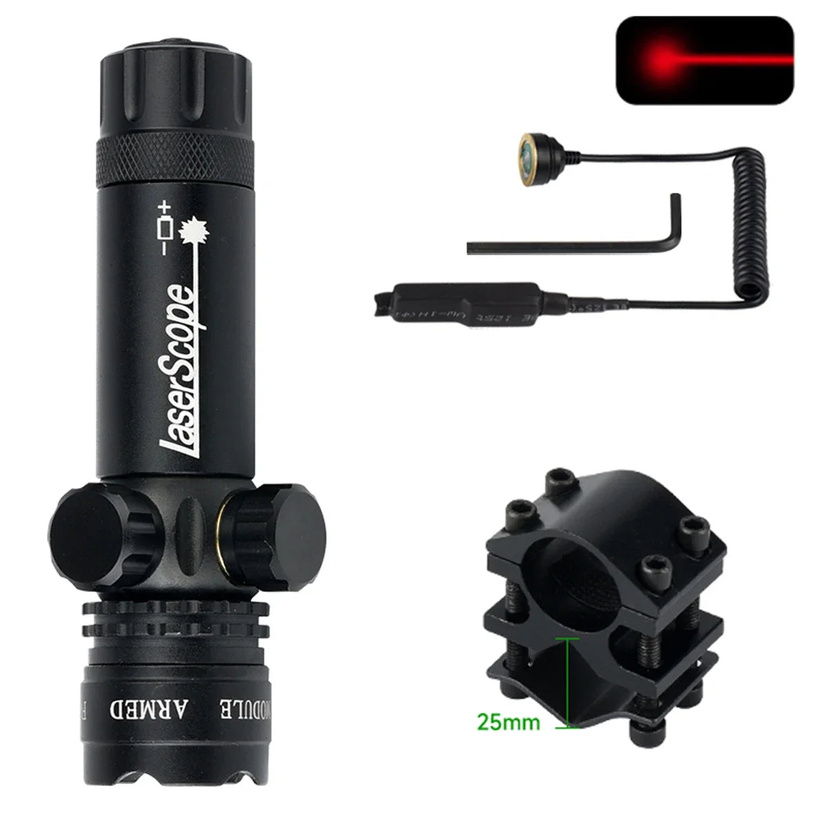Red Green Dot Laser calibrator Sight Tactical Adjustable Hunting Laser Gear Accessories Laser Locator For 20mm Rail