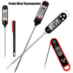 Meat Probe Thermometer Kitchen Food Digital Thermometer Cooking Electronic Temperature Heat Gauge Milk Barbecue Meat Thermometer