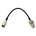 RG174 Cable IEC PAL DVB-T to SMA / F TV Male Plug & Female Jack RF Jumper Pigtail Adapter 20cm