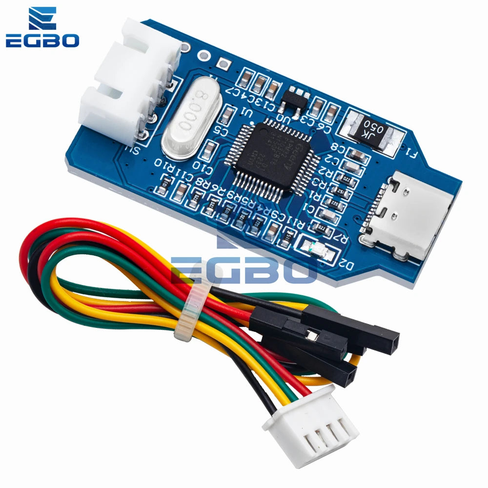 1~10PCS Compatible For j-link OBS ARM simulation debugger SWD programmer STM32 download Jlink generation V8
