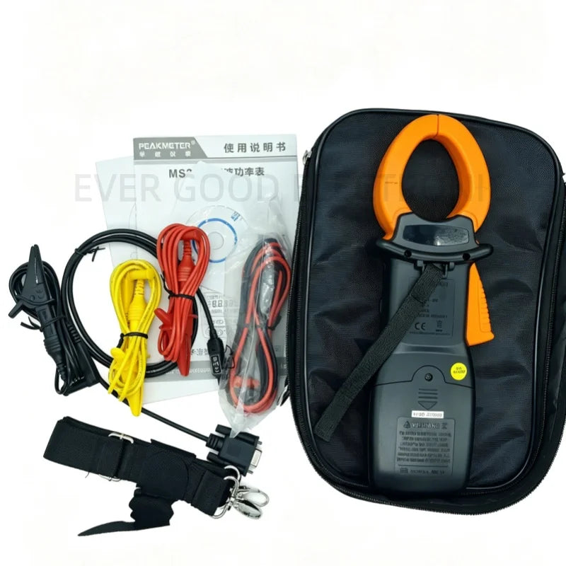 PM2205 MS2205 3 Phase Harmonic Power Clamp Meter Harmonic Power Tester with Rs232