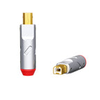 Monosaudio A51/B51HI-END USB2.0 USB Plug Connector Type A B HiFi DIY DAC USB Cable 24K Gold Plated Bronze