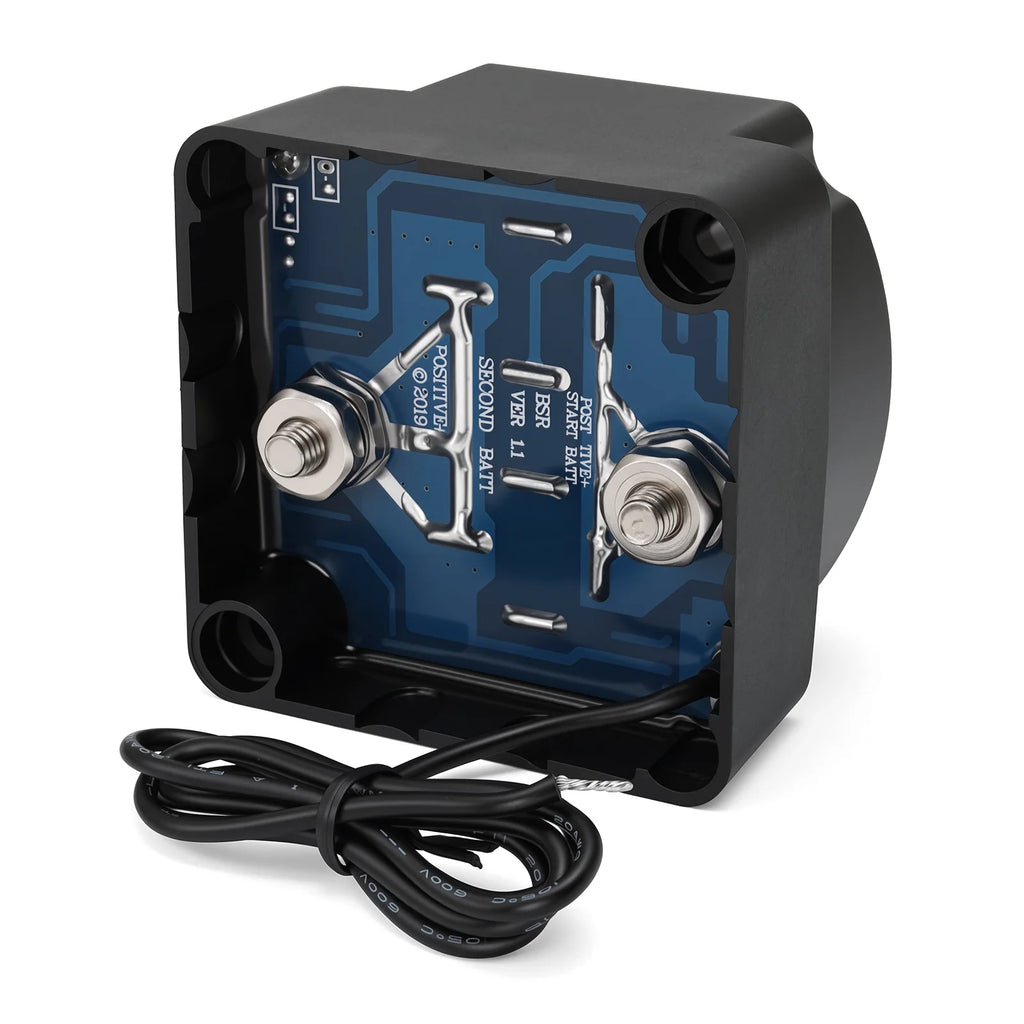 For Car RV Boat Marine Turck 12V 140A Dual Smart Battery Isolator Relay Voltage Sensitive Protection VSR Split Charge