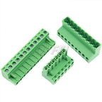 1set 2EDGRK 2.54mm 3.5mm 3.81mm 5.08mm 7.62mm Pitch 15EDGRK 2P 3P 4P 5P 6P~12PIN Solderless Docking Type PCB Terminal Connector