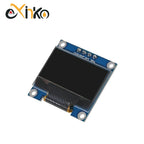 0.96 Inch OLED Display Module SSD1315 I2C IIC SPI Serial 128X64 LCD 4 Pin YellowBlue White for Arduino Pin Headers Soldered