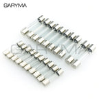 20Pcs 5*20 6*30 Glass Fuse Fast Fuse 0.1A 0.2A 0.5A 1A 2A 3A 3.15A 4A 5A 6A 7A 8A 10A 12A 15A 20A 30A Quick Blow 5x20 6x30mm
