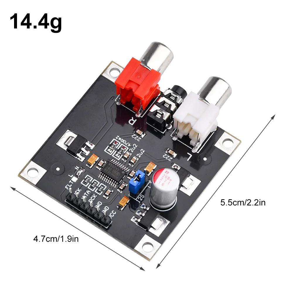PCM5102/PCM5102A 32Bit 384K DAC Decoder Module PCM5102 DAC Decoder Board Audio Spectrum Analyzer Decodificador I2S Player Be