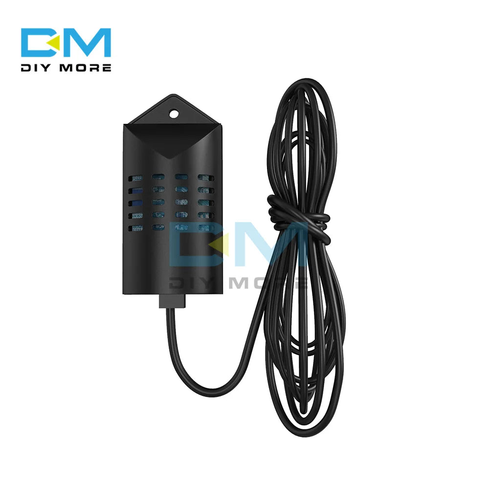 SHT20 Digital Temperature Humidity Sensor Module with Case 1M Extension Cable 0-100%RH -40 -125 C Replacement AM2320 DHT11 DHT22