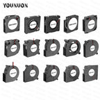 2PCS 5V USB Brushless Blower Cooling Fan USB Ventiliator Computer Case Cooler  PBT CPU Radiator USB Fan PC USB Gadgets