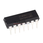 10PCS 74HC04 DIP/SOP/TSSOP-14 SN74HC04N SN74HC04DR SN74HC04PWR HC04 74HC04D 74HC04PW SMD CMOS level Hex Inverters IC Chip