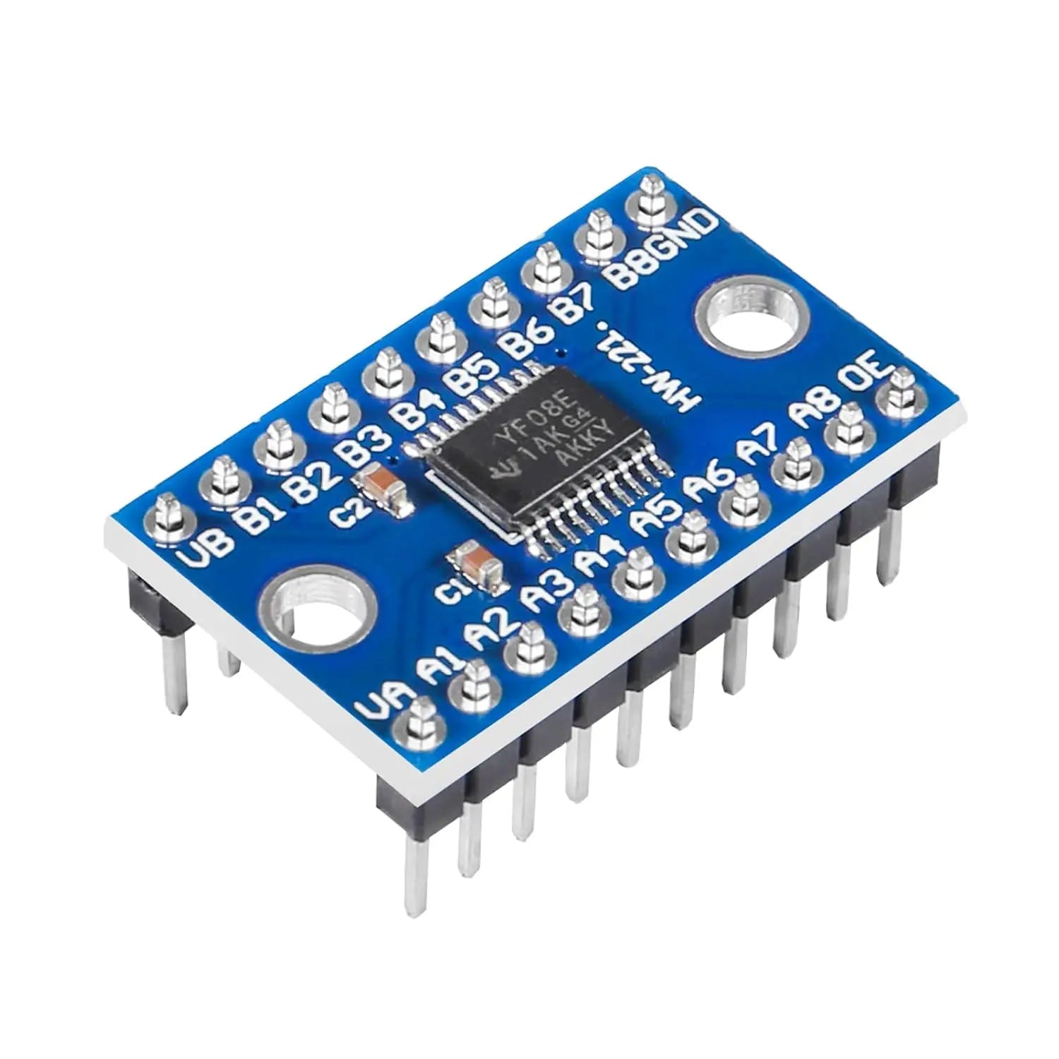 12PCS TXS0108E High Speed Full Logic Level Converter,8-Bit 8 Channel Logic Level Converter Shifter 3.3V 5V Bi-Directional Conver